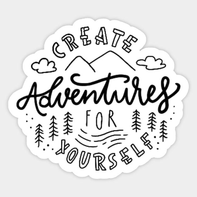 Adventure quote Sticker by cmxcrunch